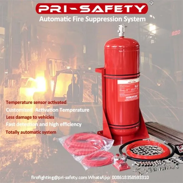Off-Highway Trucks Automatic Fire Suppression Systems
